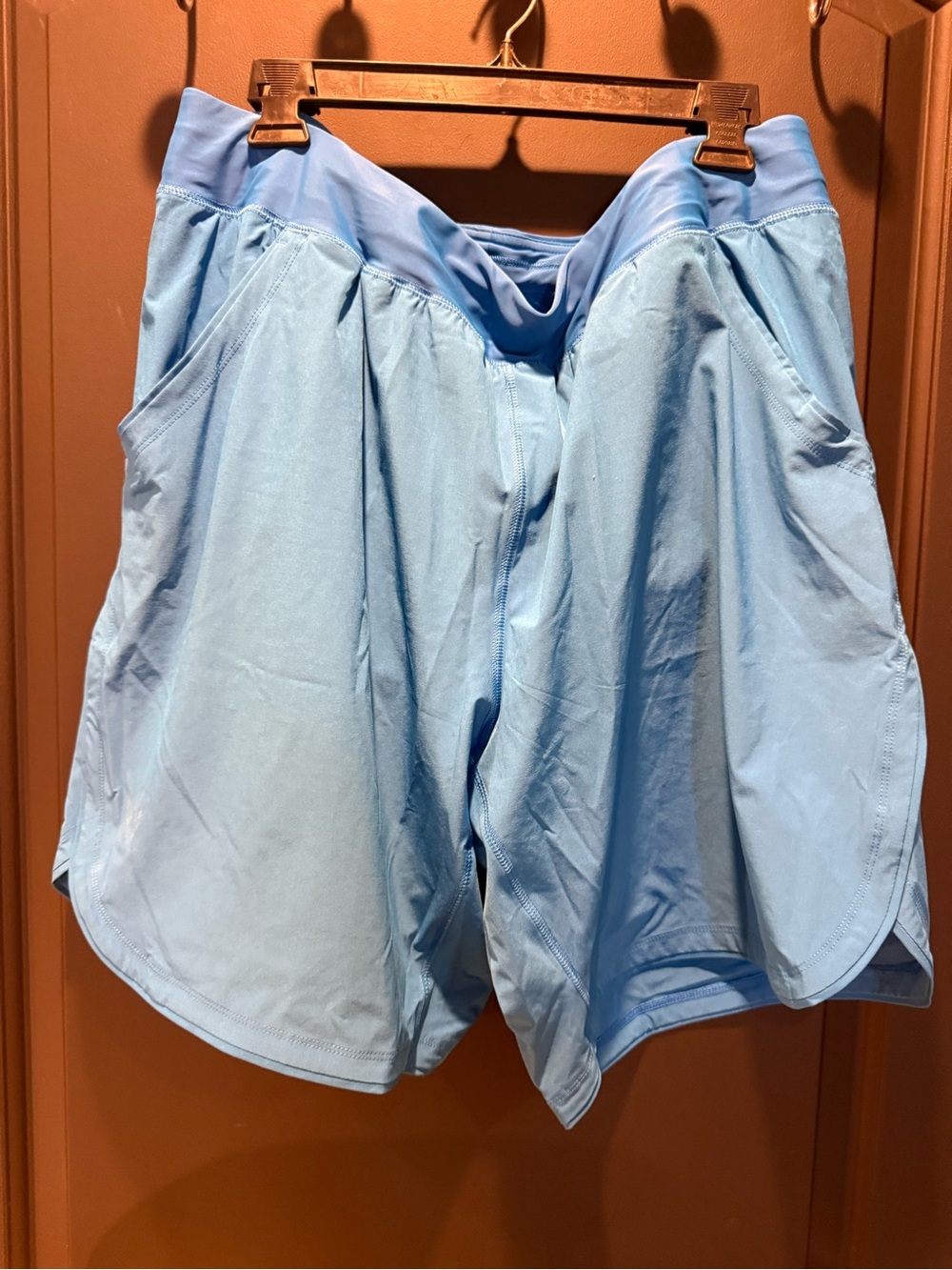 Lands' End Blue Women's Athletic Swim Shorts
